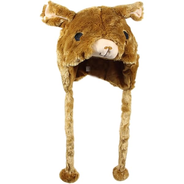 Amazon.com: Timiot Cute Plush Animal Character Winter Hat  display picture 2