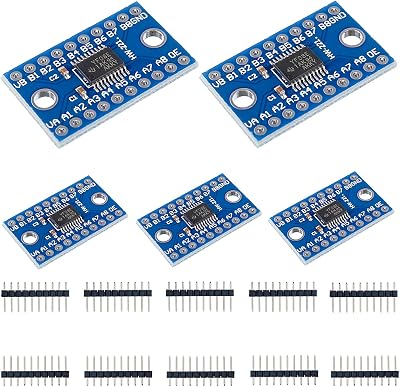 EPLZON TXS0108E 8 Channel Logic Level Converter Module 3.3V 5V Bi-Directional
