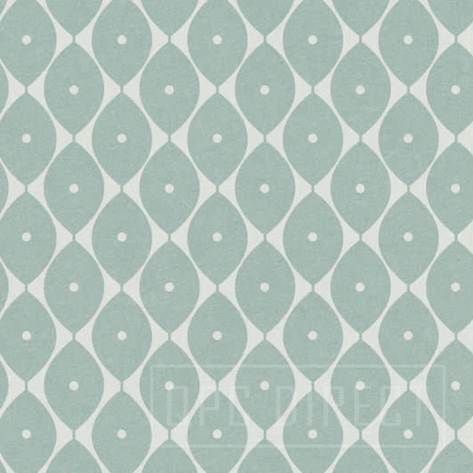 QPC Direct Abstract LEAF Print PVC Oilcloth Table Cover Vinyl Tablecloth 2 Metres (Duckegg)