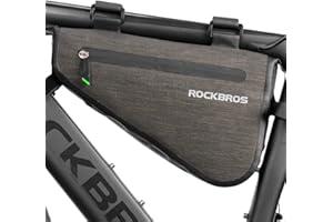 ROCKBROS Bike Triangle Bag Bicycle Frame Bikepacking Bag Waterproof Road Mountain Cycling Pouch 5-8L