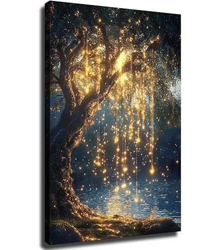 Amazon.com: Hope by Nene Thomas Winter Fairy Woods Snow Dark Trees