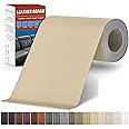 Sgooyir Self Adhesive Leather Repair Patch, 4"x 79" Leather Repair Tape for Couches, Vinyl Repair Kit for Furniture, Car Seat
