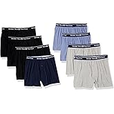 Beverly Hills Polo Club mens Beverly Hills Polo Club Men's 8 Pack Knit Boxer