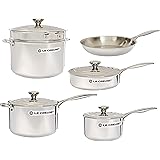 Le Creuset Tri-Ply Stainless Steel Cookware Set, 10 pc.