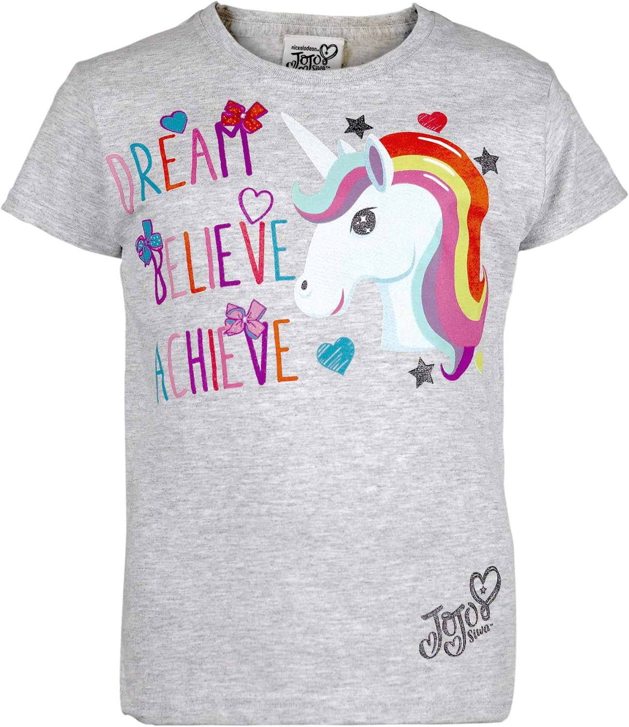 JoJo Siwa Unicorn Dream Girls TShirt Official Merchandise Ages 5