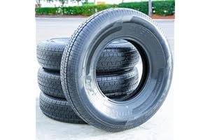 Set of 4 (FOUR) WellPlus Power ST-1 Semi-Steel Heavy Duty Premium Trailer Radial Tires-ST235/80R16 235/80/16 235/80-16 123/119M Load Range E LRE 10-Ply BSW Black Side Wall