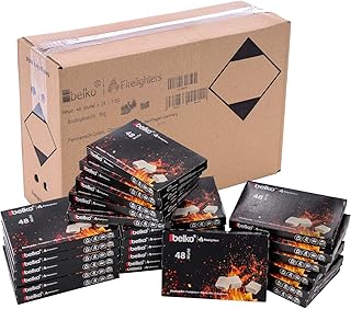 BELKO 1152x Anzündwürfel Kaminanzünder Kohle-Anzünder BBQ-Grillanzünder Ofenanzünder (Ofen-anzünder, Anzündhilfe)