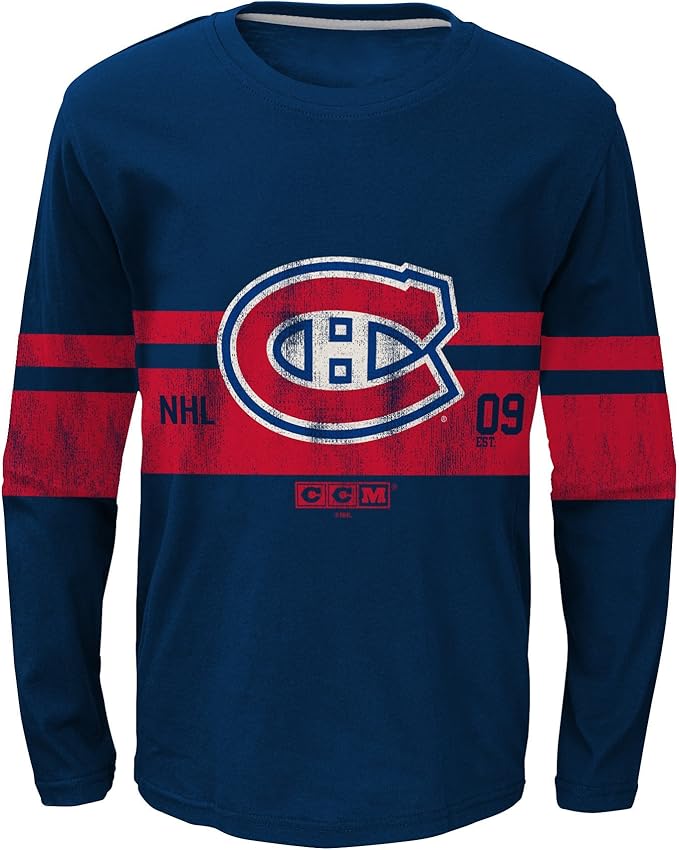 NHL Montreal Canadiens Boys 820 "Legendary" Long Sleeve
