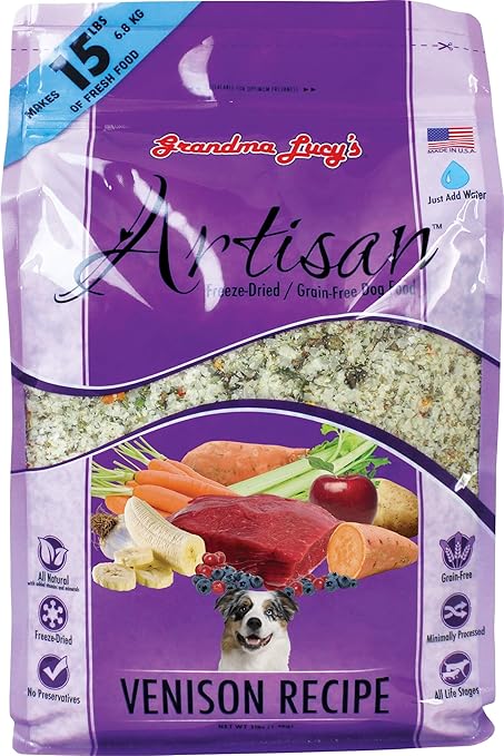artisan freeze dried dog food