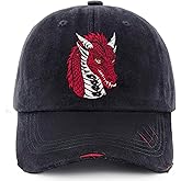 Embroidered Animal Baseball Cap Dad Hat Adjustable Original Classic Low Profile Cotton Hats Women & Men