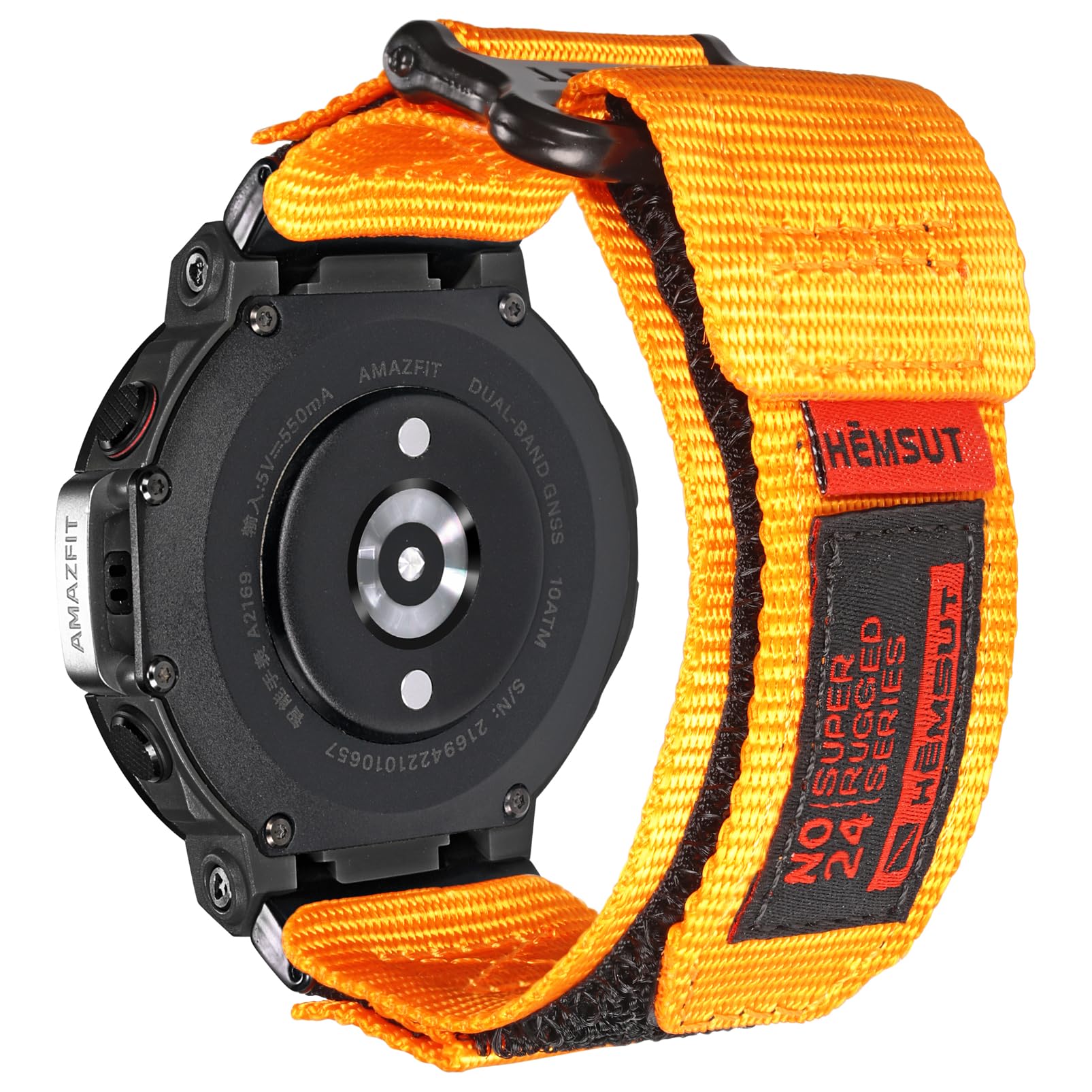 torbollo Watch Bands Compatible with T-Rex/T-Rex 2/T-Rex Pro/T-Rex Ultra, Rugged Nylon Sports Strap With Woven Loop Design