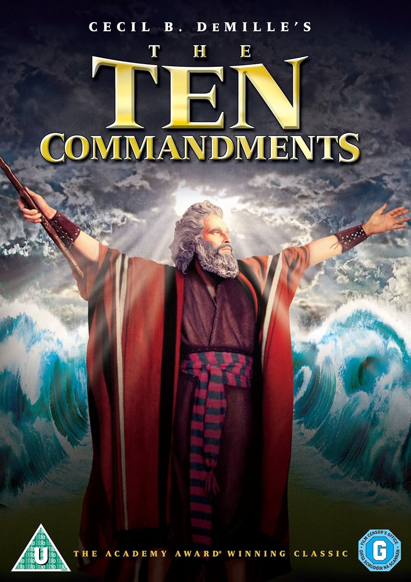 Universal The Ten Commandments DVD 1956 Charlton Heston Cecil B. DeMille
