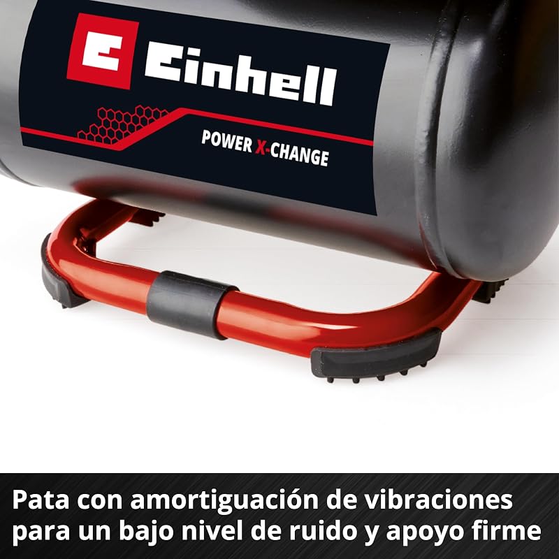 Compressor sem fio TE-AC 18/75 Li OF-Solo Power X-Change (18 V, máx. 8 bar, tanque de 5 l, potência de sucção de 75 l/min, 2 manômetros, isento de óleo, sem bateria)