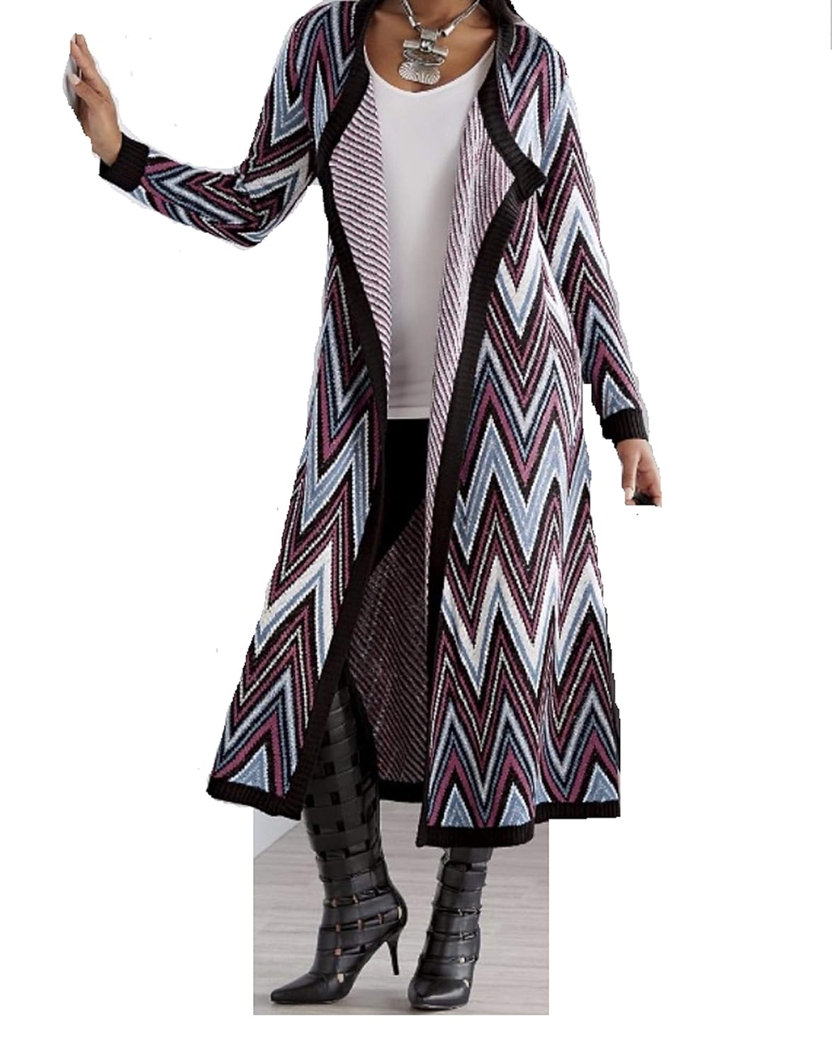 Women S Church Winter Fall Long Blanket Sweater Coat