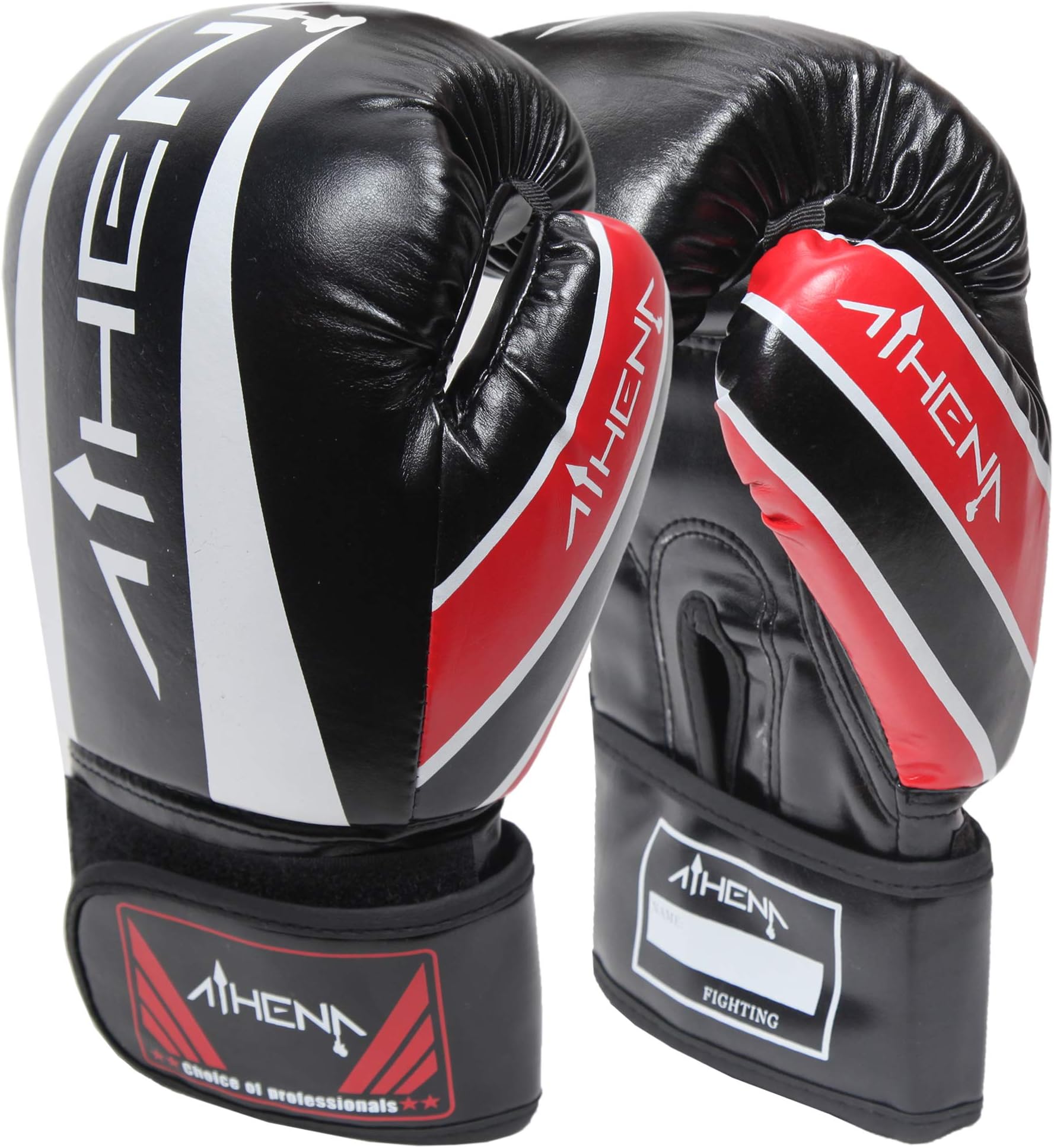 Athena Kickboxing Gloves for Women, Perfect for Sparring, Bag Work and Cardio Training Workouts. Includes Free Bonus Equipment Gear Bag. Women’s Sizes 8, 10, 12, 14, 16 oz.