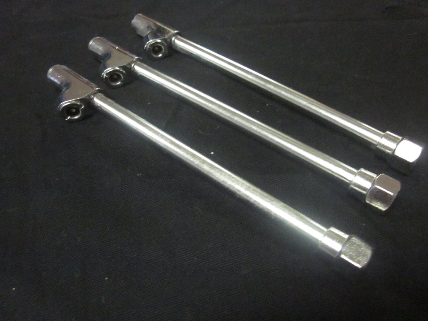  3 TRUCK TIRE INFLATOR AIR CHUCKS 83/8 STRAIGHT HEAD 1/4" NPT FOR 3