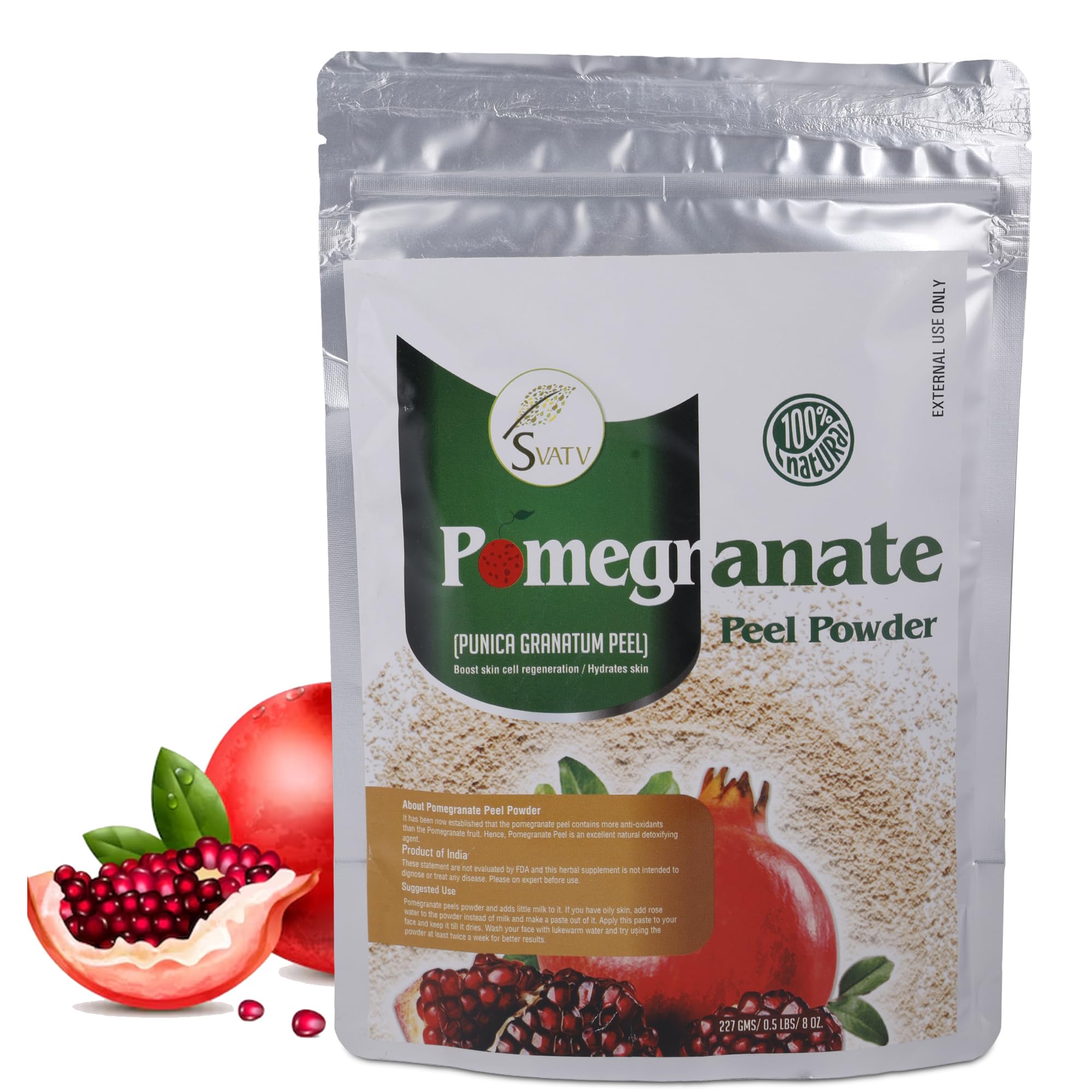 SVATV SKIN POWDER (Pomegranate Peel Powder)