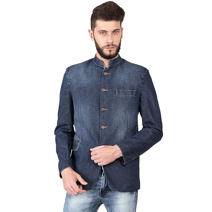 bandhgala jacket with jeans