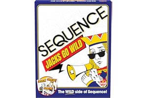 Goliath Sequence Jacks Go Wild! | Strategy Board Game Includes Additional Wild Jacks Cards | 2-12 Players, Ages 7+
