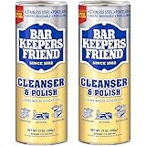Bar Keepers Friend Powdered Cleanser & Polish 21-Ounces (2-Pack)