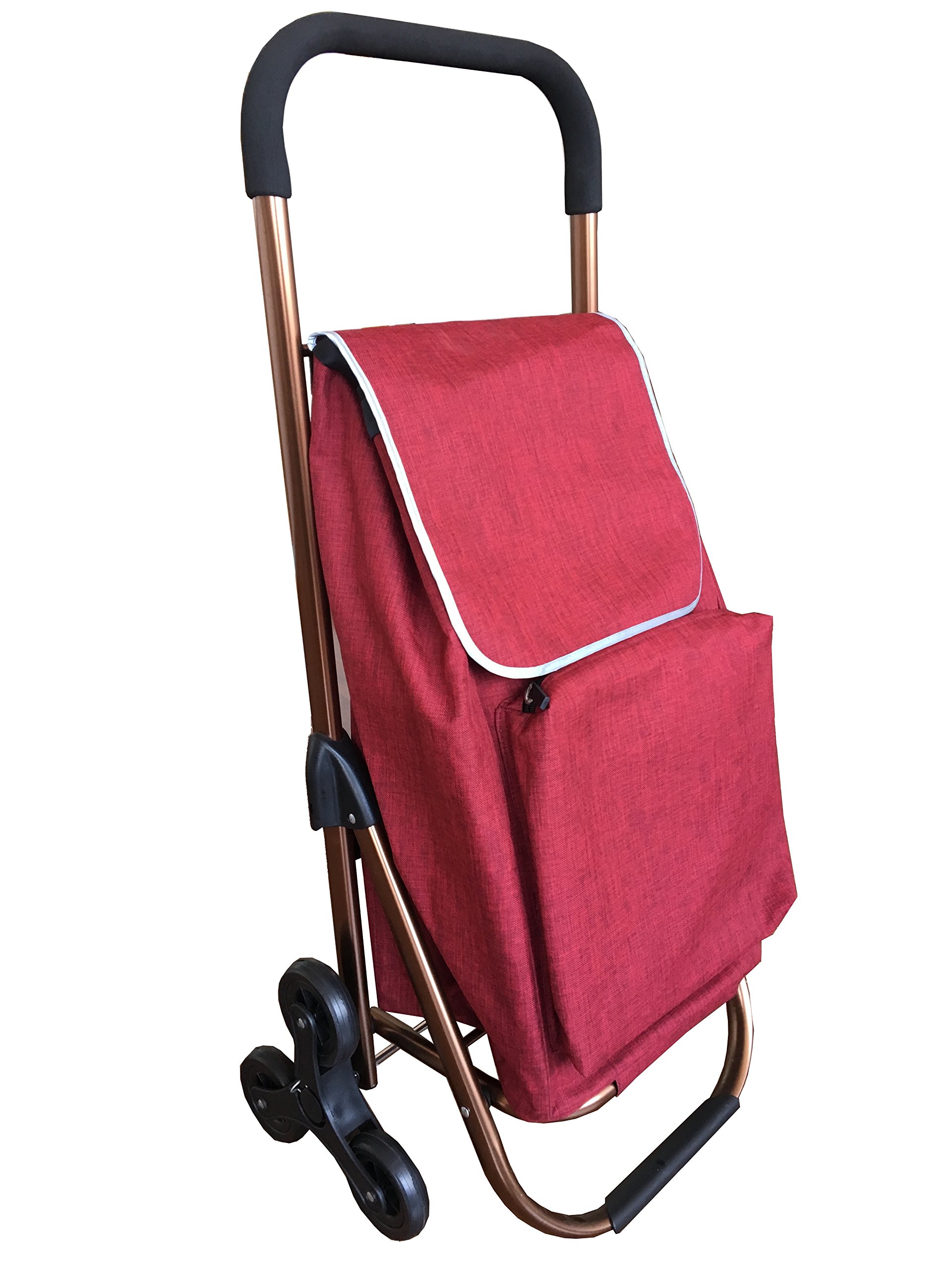 SHOPPING TROLLEY with Thermal pocket - 6 WHEELS - INTERHOME©