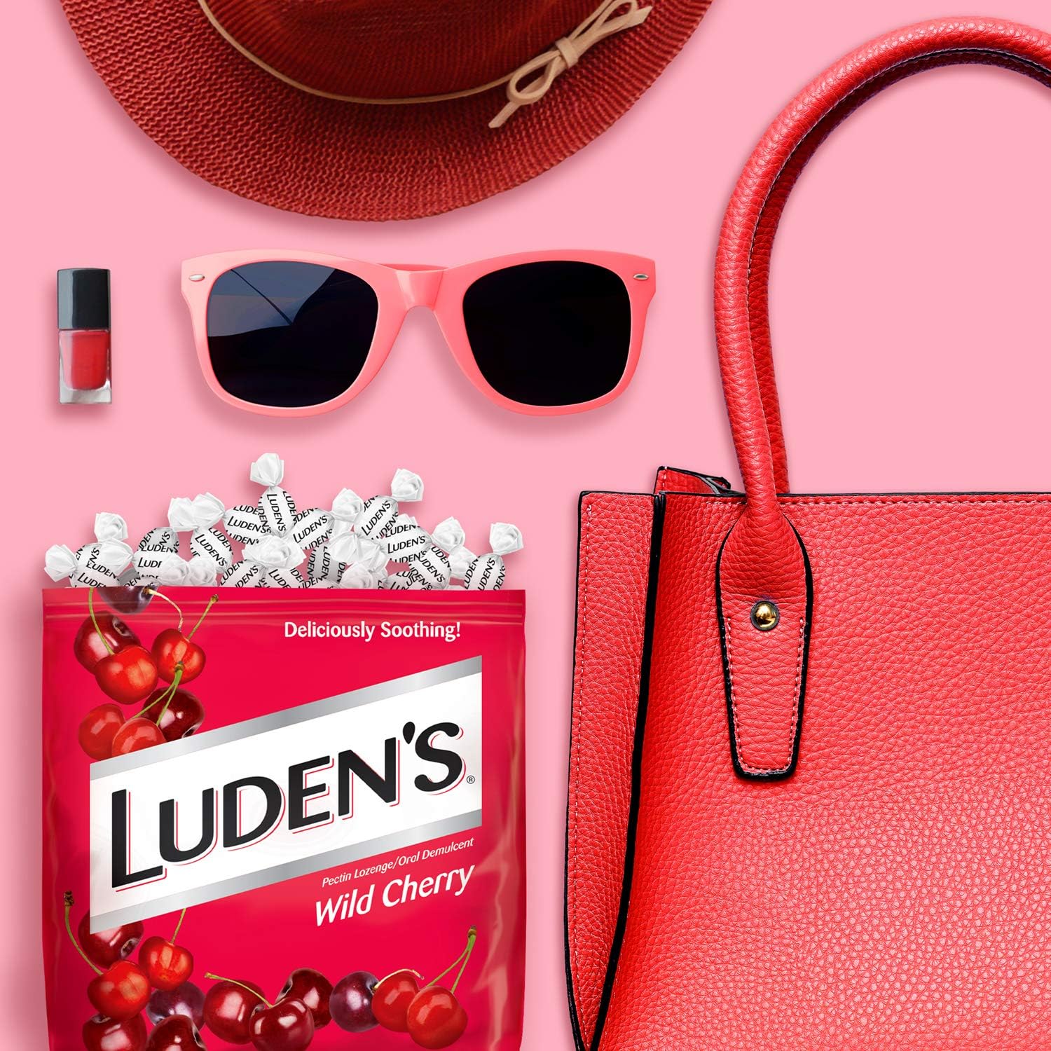 Ludens Throat Drops, Wild Cherry, 90 Drops, Pack of 2: Health & Personal Care