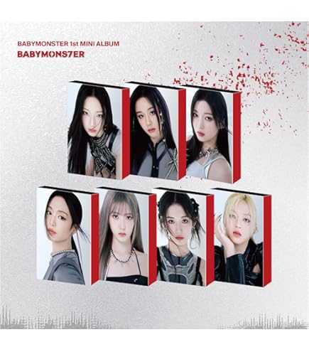 Amazon.com: Dreamus BABYMONSTER BABYMONS7ER 1st Mini Album YG TAG