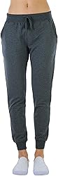 ToBeInStyle Women's Solid Print French Terry Jogger
