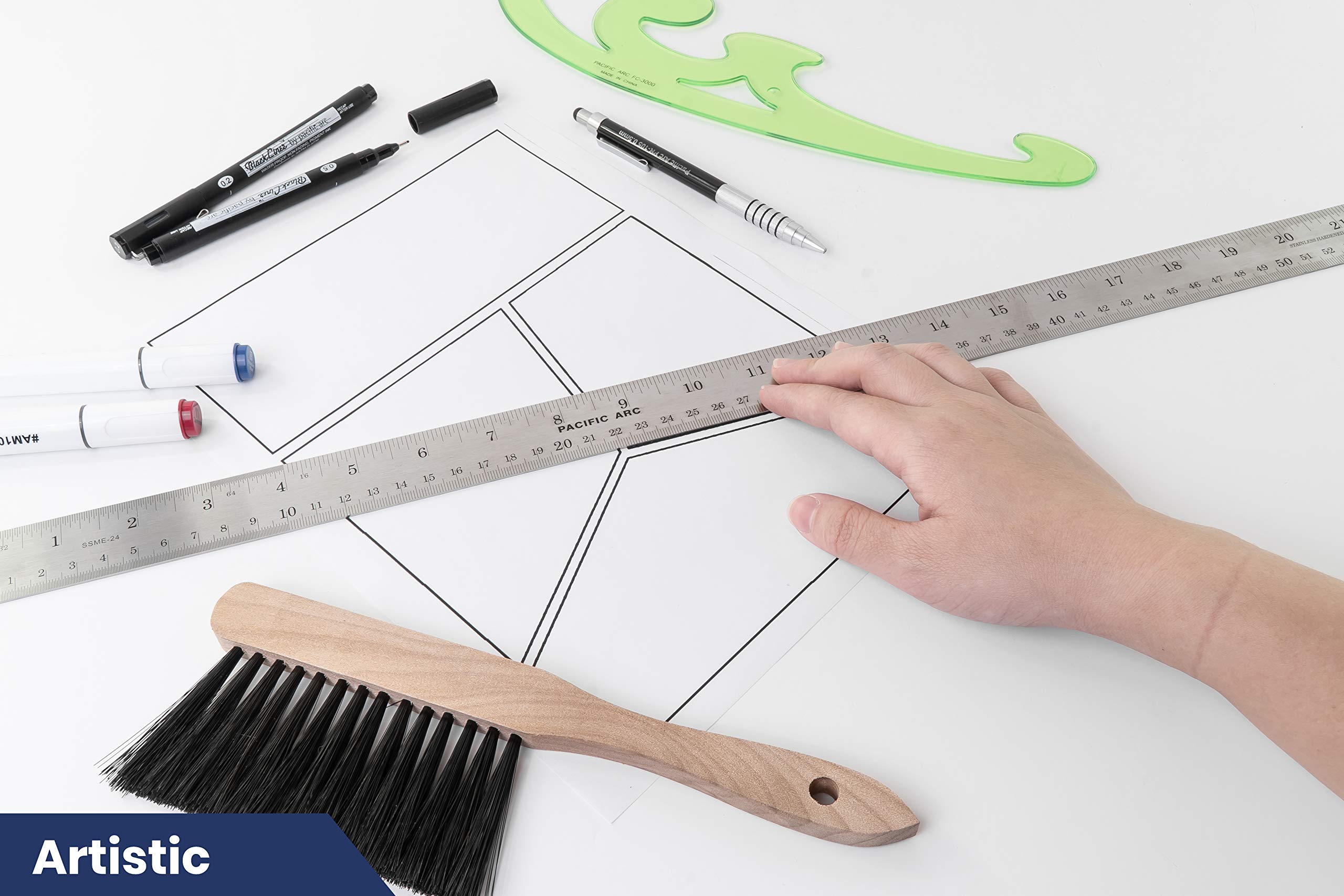 Mua Pacific Arc 24 Inch Stainless Steel Ruler with Inch/Metric ...