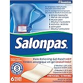 Salonpas Pain Relieving Gel Patch Hot 6 count