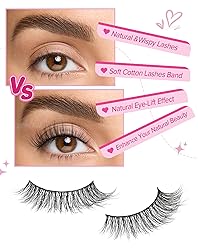 Cat Eye Lashes Light Short Eyelashes Natural Look