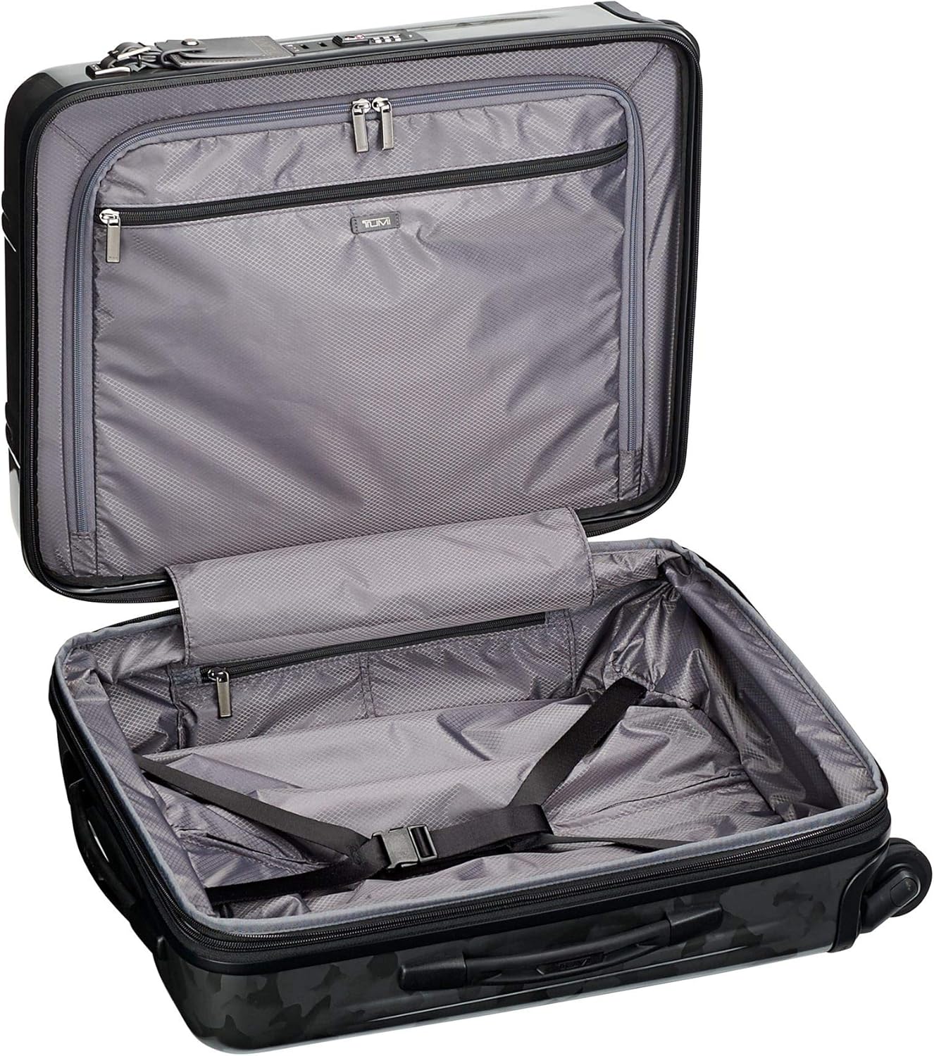 tumi v3 galvanized silver
