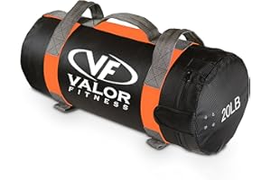 Valor Fitness SDB Pre-Filled Sandbags for Weight and Functional Training with 5 Grip Handles