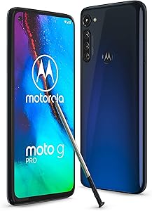 Motorola Moto G Pro XT2043-7 Dual SIM 128GB + 4GB RAM (GSM Only | No CDMA) Factory Unlocked 4G/LTE Smartphone (Mystic Indigo) - International Version