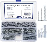 Yibaijia 164 Pcs Screws and Wall Plugs Set M3.5/M4/M5/M6/M8 with Plugs view 1