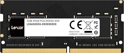 Lexar 16GB DDR4 SODIMM 3200 MHz PC Laptop Memory LD4AS016G-B3200GSST