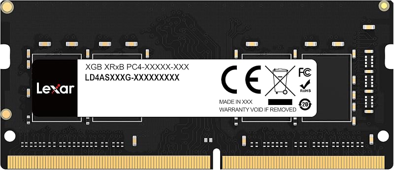 Lexar 16GB DDR4 SODIMM 3200 MHz PC Laptop Memory LD4AS016G-B3200GSST