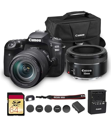 Amazon.com : Canon EOS 90D DSLR Camera with 18-135mm Lens
