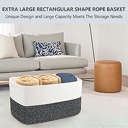 MEGASKET Extra Large Toy Box, 23.6" x 15.7" x