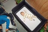 Bugaboo Stardust Cotton Sheet Fitted Mattress Cover for Travel Cot view 5