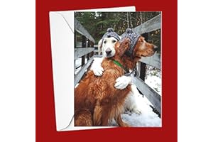 Galison Puppy Love – Notecard Set Featuring Adorable Holiday Dogs 20 Cards And 21 Envelopes