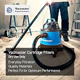 Vacmaster Disposable Cartridge Filter for 15-60L Wet Dry Vacuum Dry Use Only view 4