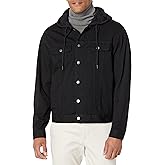 LRG Mens Lrg Men's Lifted Research Collection Hooded Denim Jacket