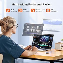 AOC Laptop Computer 15.6 Inch FHD Screen Laptop