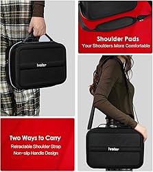 ivoler Carrying Storage All in One Case for