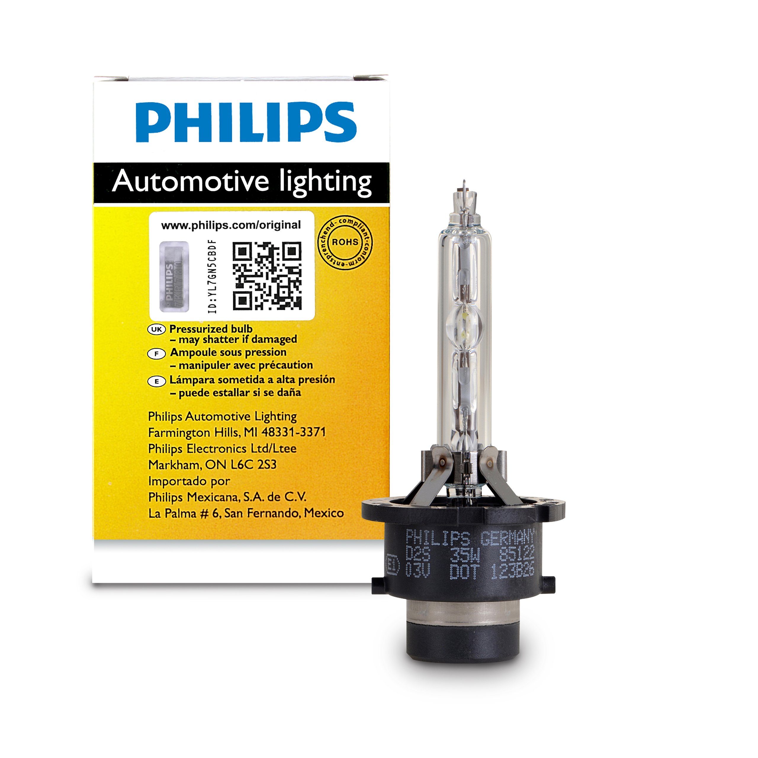 Philips D3R Standard Xenon HID Headlight Bulb, 1 Pack BSA Soar