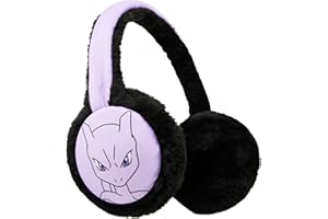 POKÉMON Pokemon Earmuffs for Kids, Winter Ear Muffs, Fuzzy Ear Covers, Cozy Kids Earmuffs, Warm Anime Gifts for Boys