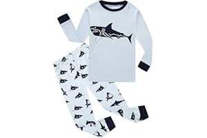 Family Feeling Little Boys Pajamas Sets 100% Cotton Long sleeve Pjs