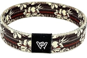 Hang Loose Bands - Southwestern Bracelet for Men, Women & Teens - Comfy Tribal Print and Boho - Western Style Reversible Wristband