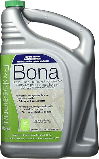 Bona Professional Pro Series Wm700018175 Stone Tile And Laminate Cleaner Ready To Use 1 Gallon Refill